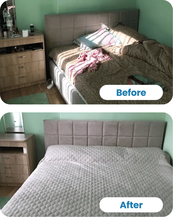 Resultado de limpeza 1 antes e depois